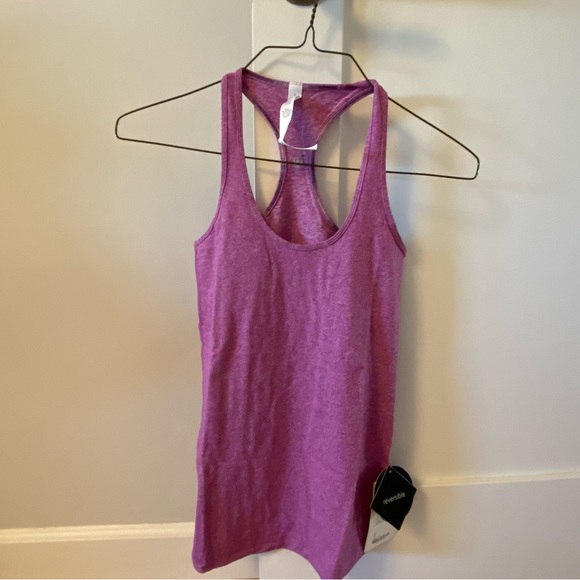 lululemon athletica Tops - NWT Lululemon Cool Racerback Tank in HULT (Heathered Pink/Purple) Size 6